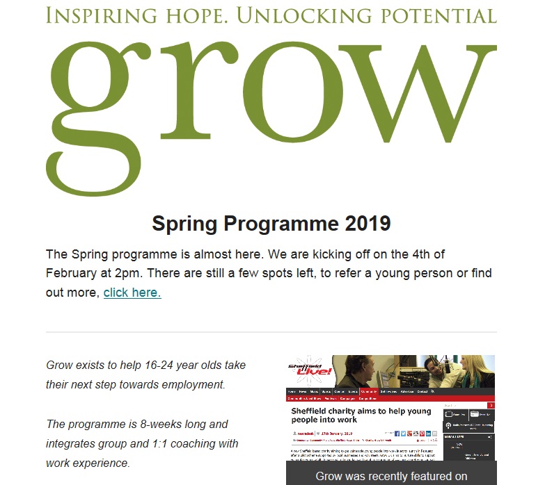 Grow Newsletter