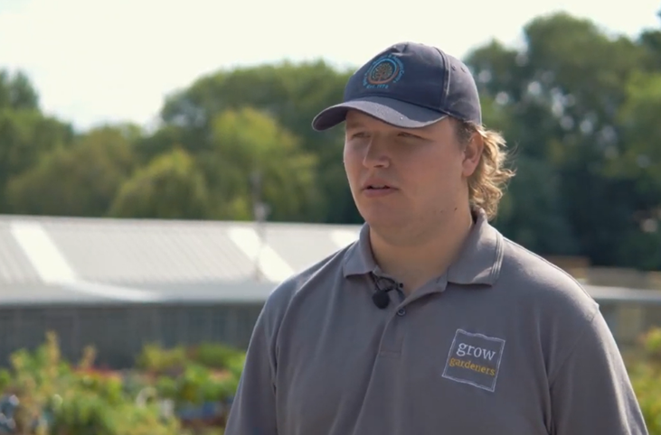 Man in grey polo shirt stood outdoors_Grow Sheffield